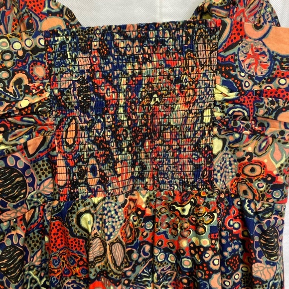 A.L.C. LAURA FLORAL PRINT CUT OUT MAXI DRESS in Sangria Multi NWT Size 2 - Picture 10 of 12